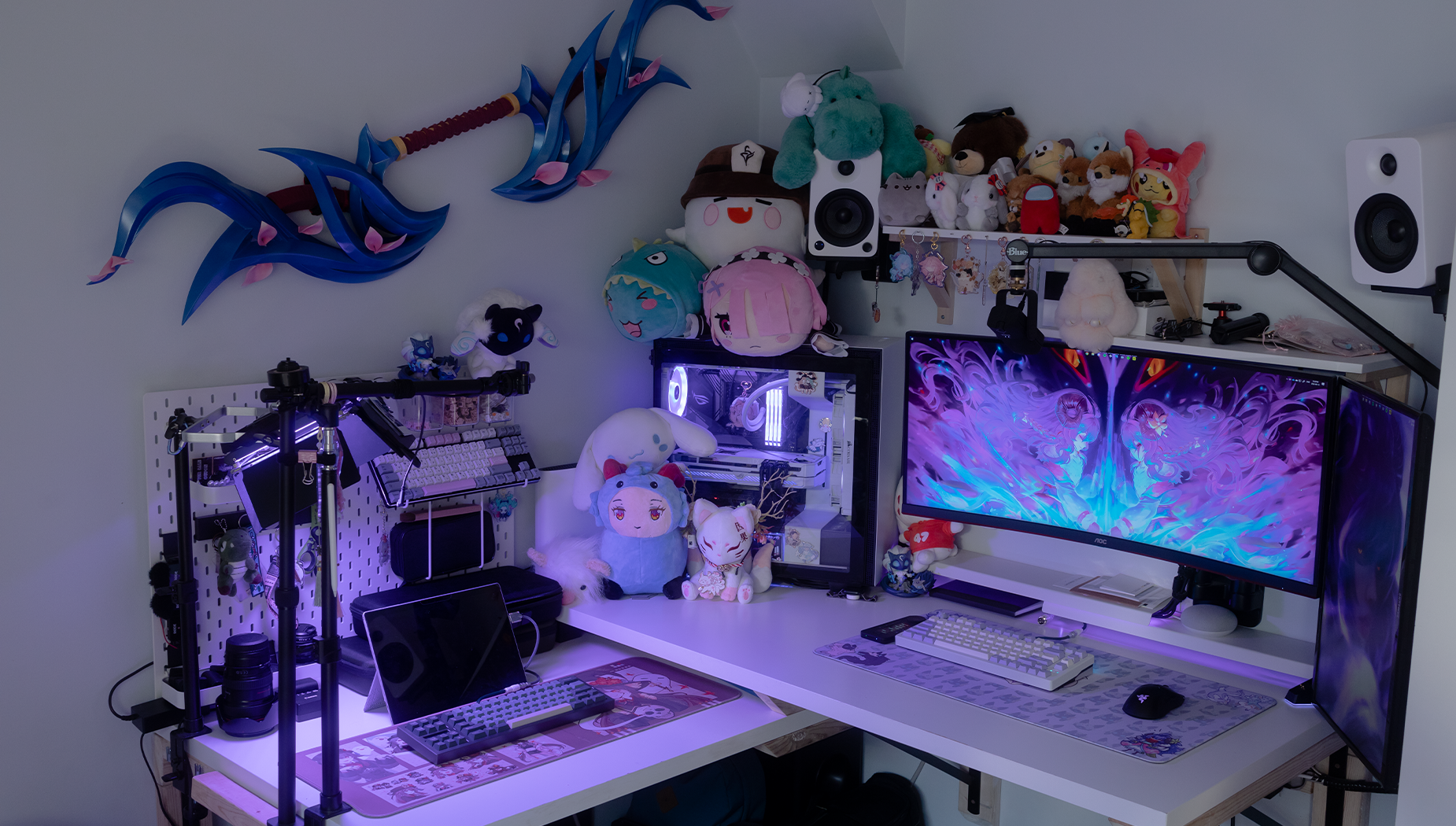 picture of computer setup